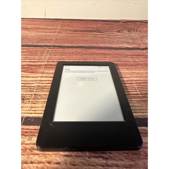 Amazon Kindle WP63GW 7th Generation 4GB, Wi-Fi, Black eReader Tested Working - Picture 1 of 10